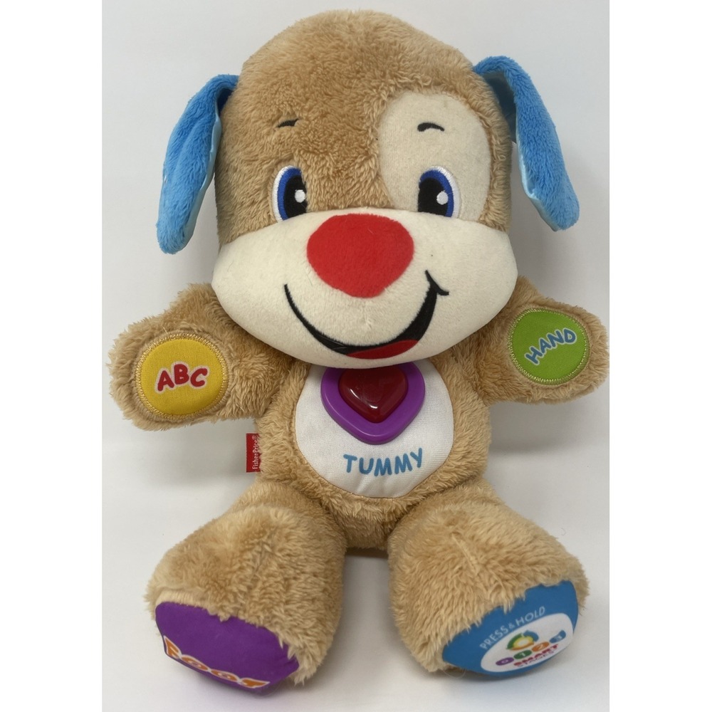 Fisher-Price Laugh & Learn Smart 3 Stages Toy Puppy Dog Musical Talking Plush